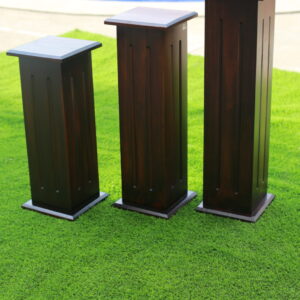 Base Set de 3 Piezas Madera