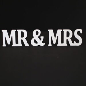 Letras Mr & Mrs