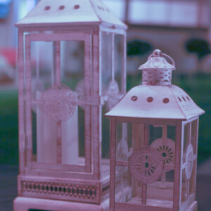 Set de 2 Faroles Vintage