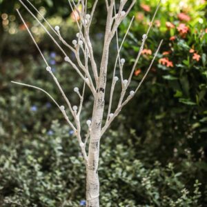 Árbol Blanco Luz Cálida