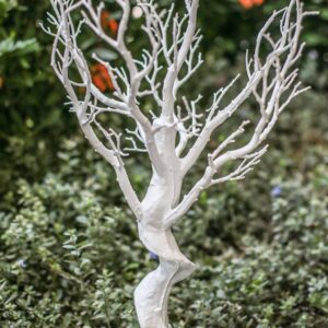 Árbol de Color Blanco 70cm alto