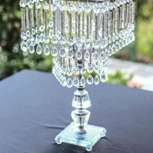 Candelabro de Cristales 37cm alto