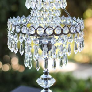Candelabro de Cristales 43cm alto