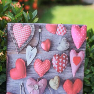 Cuadro Decorativo Corazones