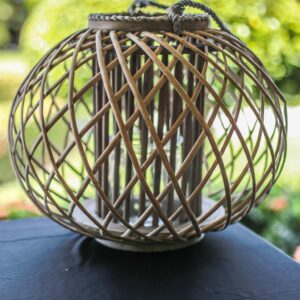 Farol Rústico 45cm alto