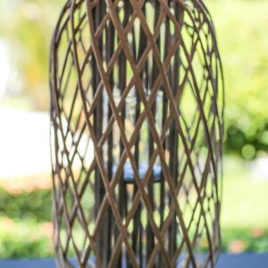 Farol Rústico 65cm alto