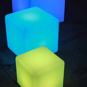 Juego de 3 Cubos Led