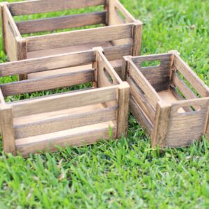 Juego Cajas de Madera