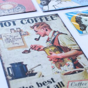 Rotulación Puestos de Café