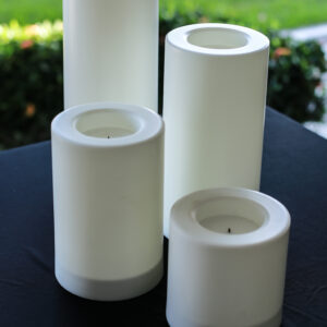 Set de 4 Candelas para Exterior