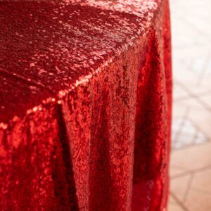 Mantel Lentejuelas Rojo
