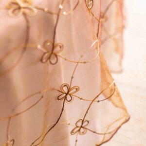Sobremantel Organza Tornasol