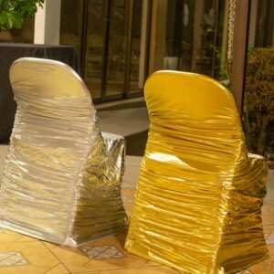 Forros silla plateados/dorados
